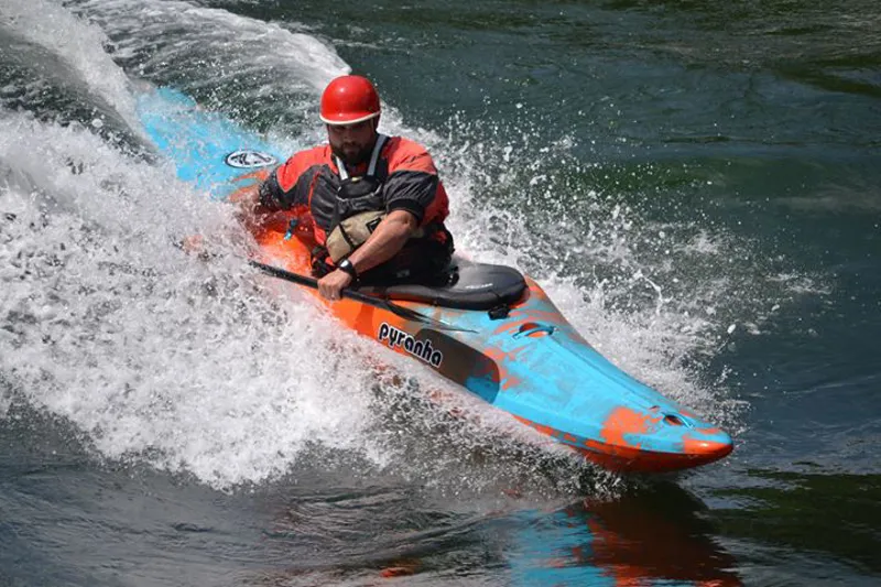 2023 Pyranha Kayaks 12R Whitewater Kayak Smoking Gecko-1